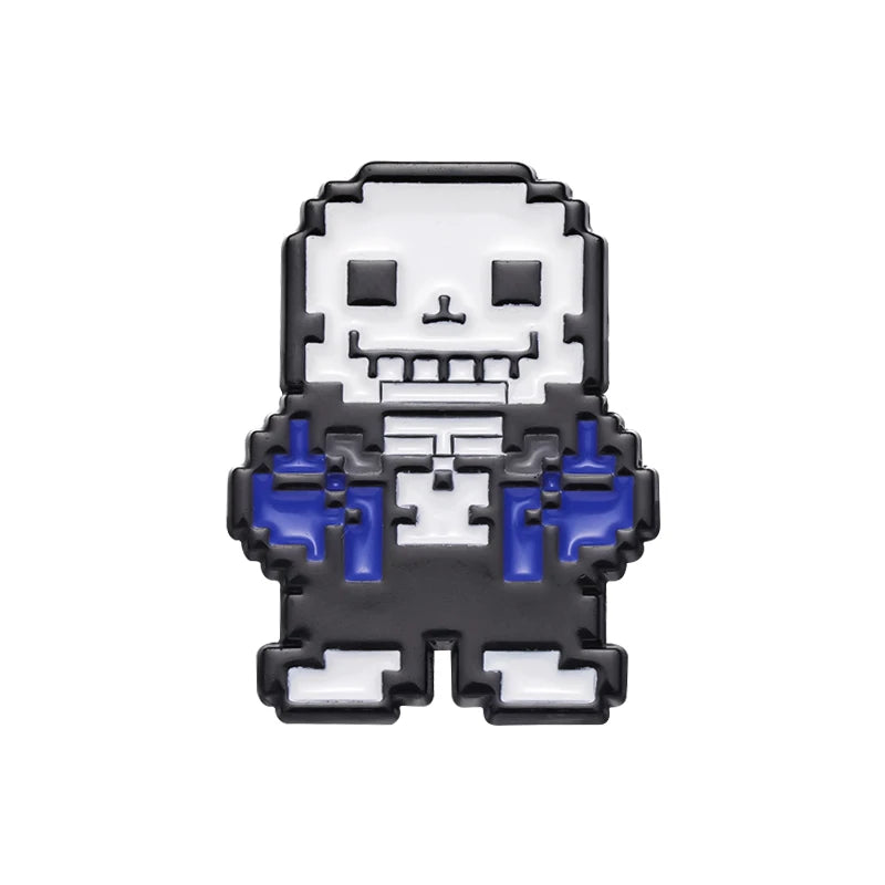 Sans Undertale Enamel Pin - Funny Game Character Brooch Lapel Backpack Badge