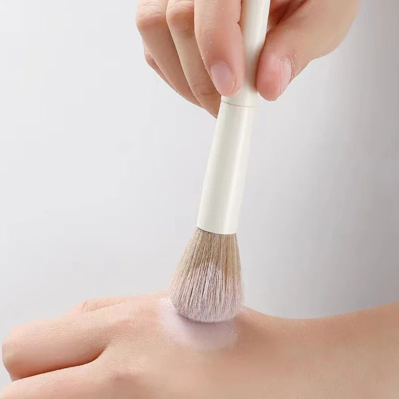 Soft Fluffy Makeup Brush Set - 10 Pcs Eye Shadow, Foundation, Blush & Powder Brushes for Women