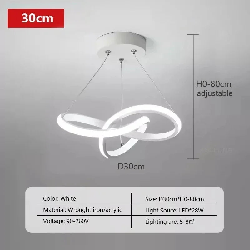 Modern LED Pendant Ceiling Light for Dining & Living Rooms - Creative & Simple Illumination