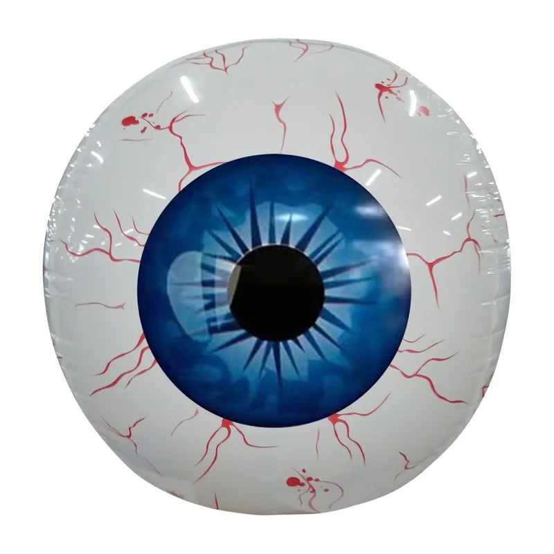 Halloween Inflatable Bloodshot Eyeballs Decor Indoor Outdoor Garden - 55cm