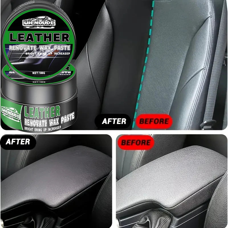 Car Polishing Wax 100g Nano Crystal Coating for Scratch Removal & Shine