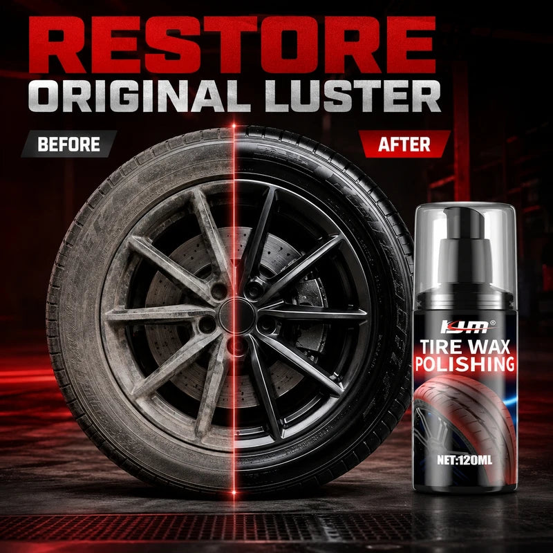 Car Bike Motorcycle Tire Wax - Durable Long-Lasting Protection & Repair