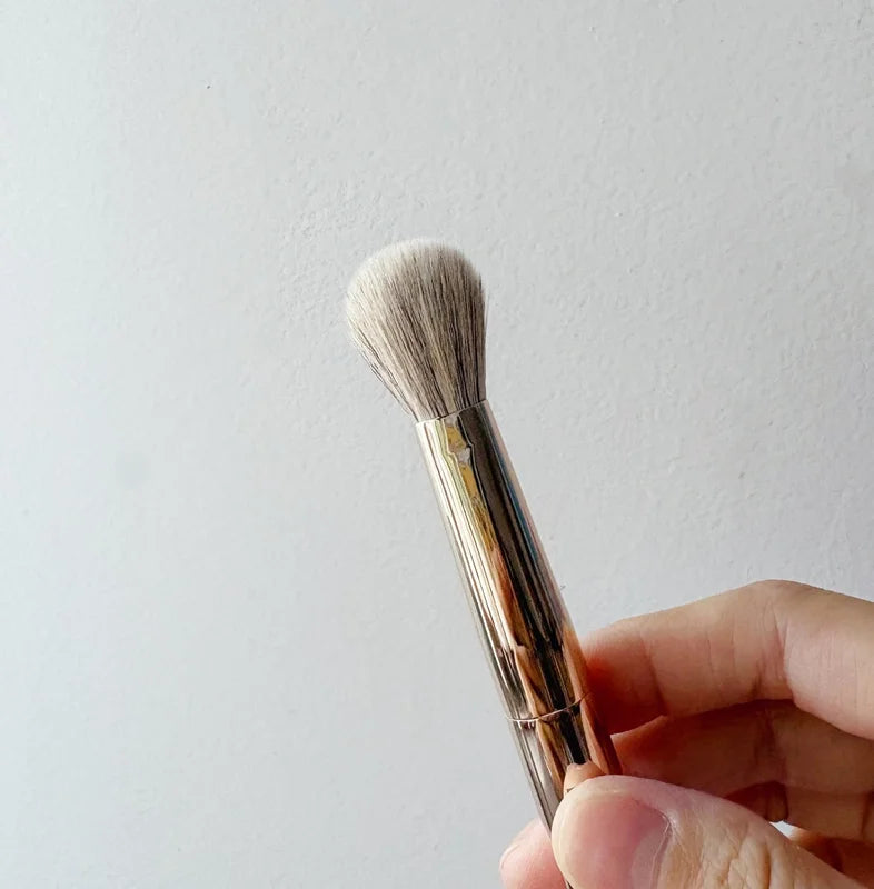 Dual-Ended Concealer Brush for Flawless Makeup Blending Synthetic Hair