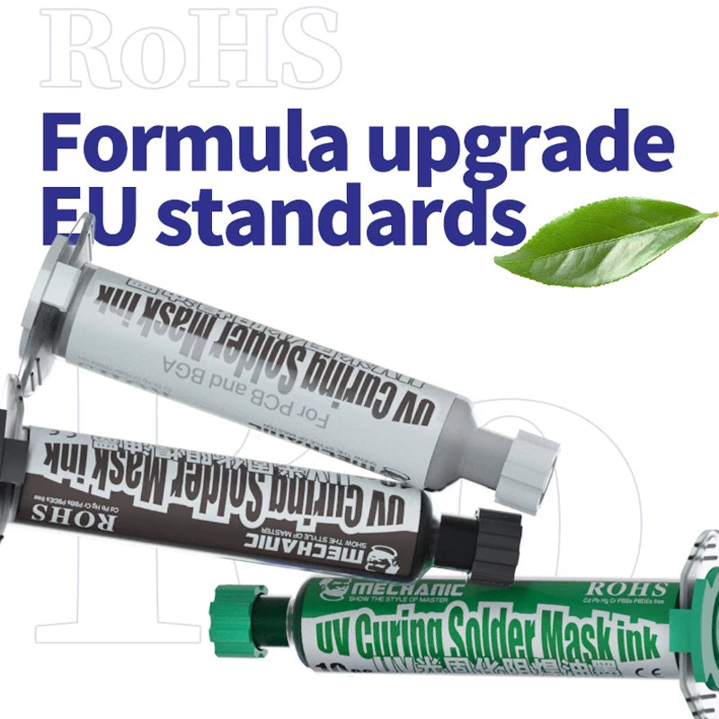 UV Curing Solder Mask Ink for PCB Protection and Repair - Multiple Colors