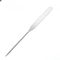 Stainless Steel Makeup Mixing Spatula Dual Heads Cosmetic Tool - Travel Friendly