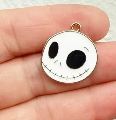 10 pcs Enamel Halloween Charms for Jewelry Making DIY Crafts & Gifts