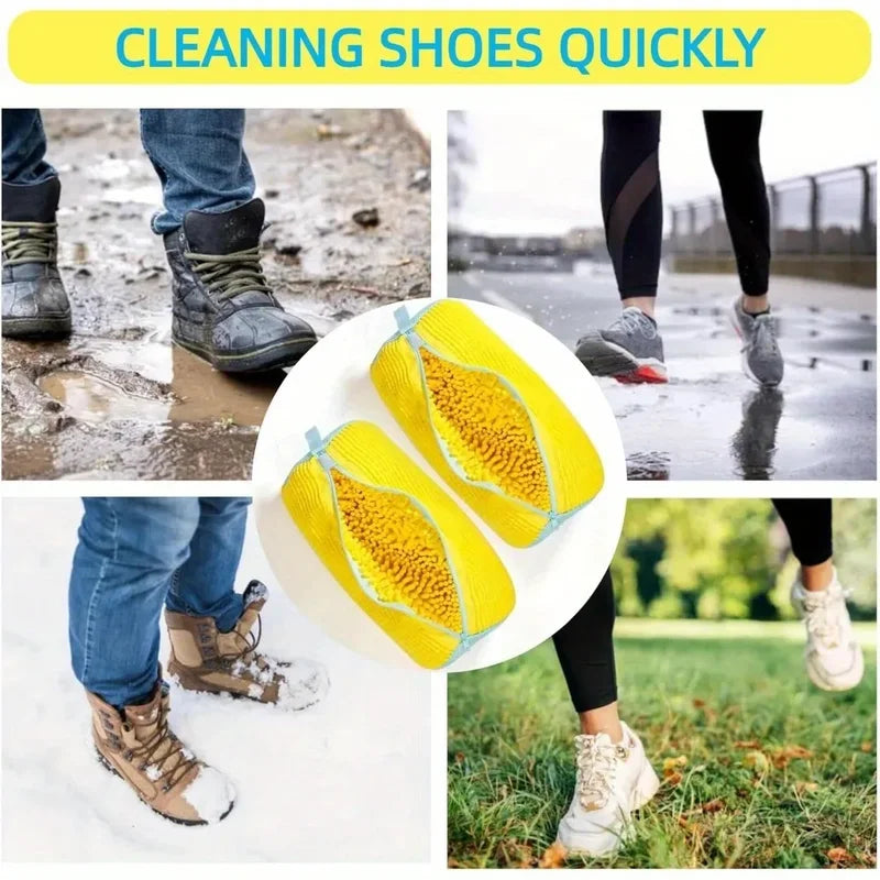 Durable Shoe Washing Machine Bag for All Shoe Types - Reusable Laundry Wash Bag