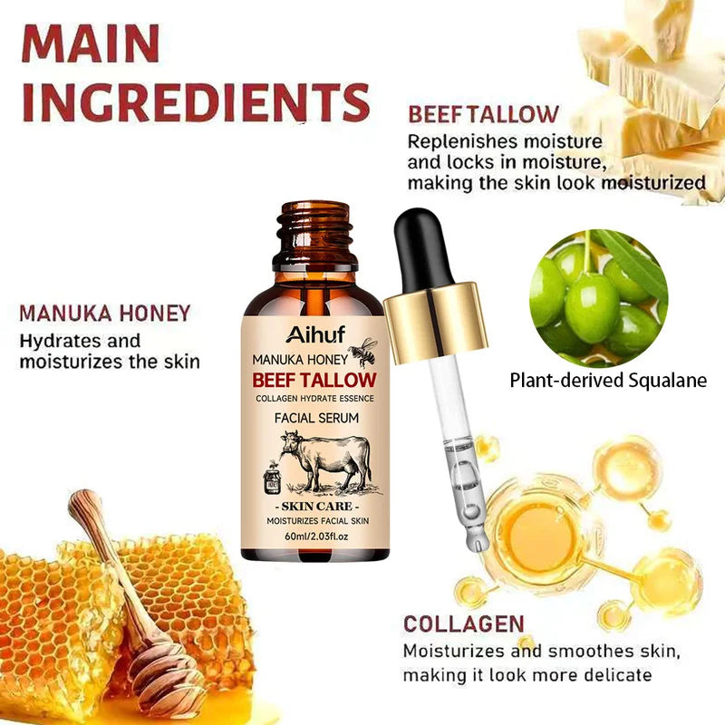 Moisturizer with Collagen & Squalane for Bright Tighter Skin - Multi Effect