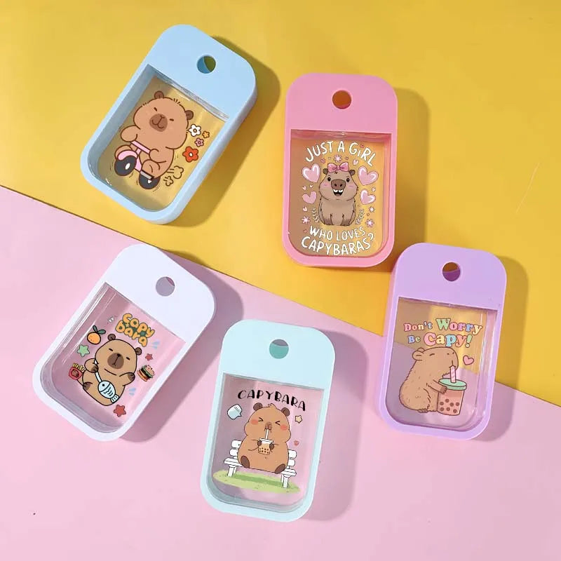 Creative Anime Style Water Spray Bottle - Portable Perfume Flask for Travel & Gifts
