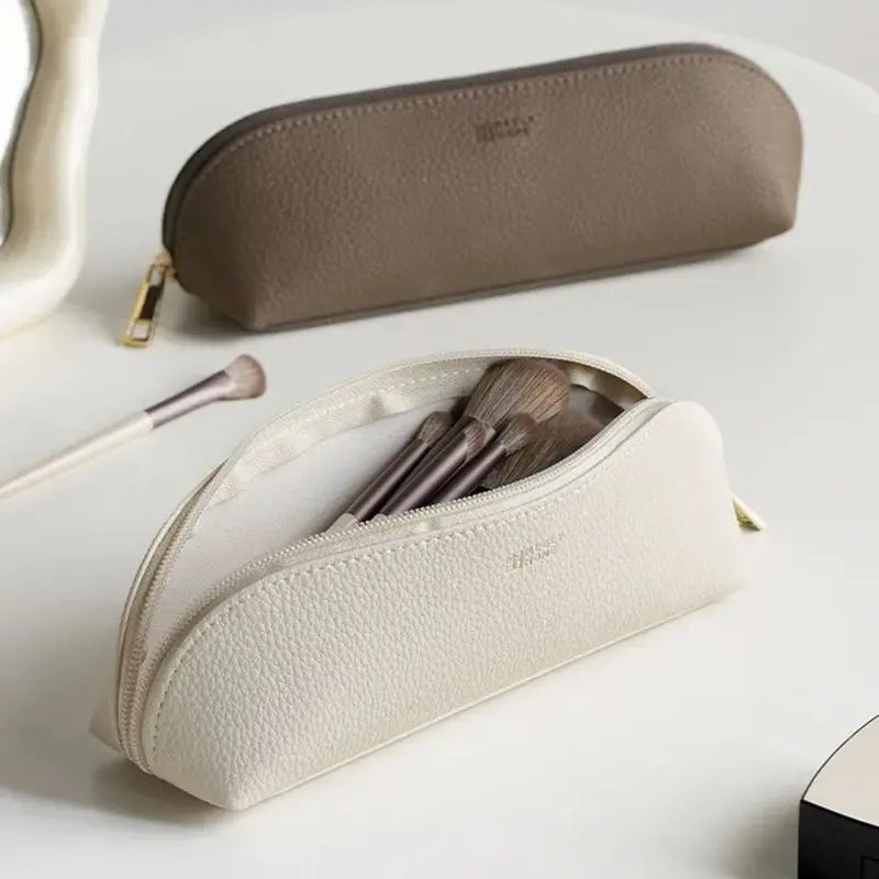 Waterproof Makeup Brush Bag Multi-Pocket Cosmetic Storage Pouch