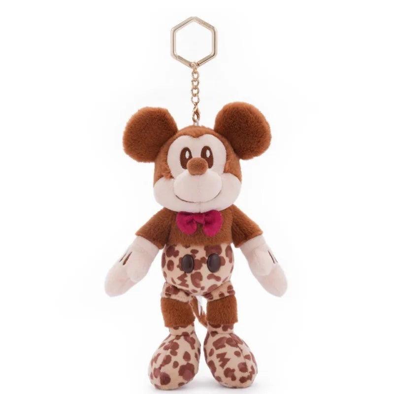 Anime Plush Doll Keychain - Cute Mickey Mouse Small Pendant Bag Charm Gifts