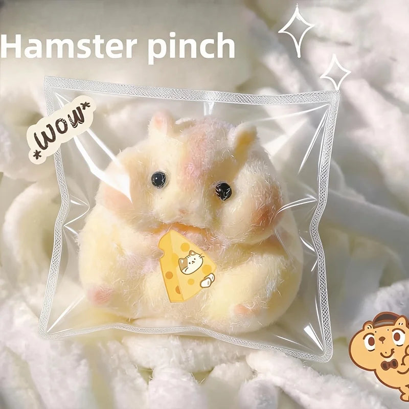 Kids Fidget Hamster Toy Pack - Stress Relief Sensory Toy for Christmas & Halloween