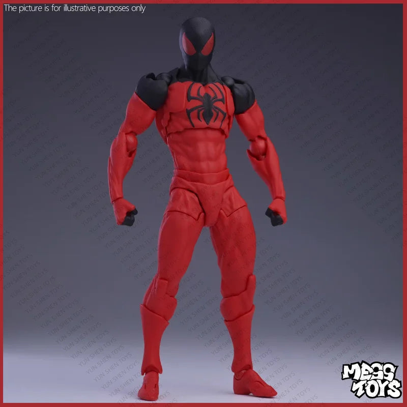 Joint Movable Action Figure Model - Scarlet Spider Battle Suit PVC Toy Gift
