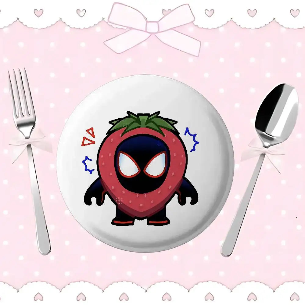 Spider Man Brooch Pins Set - Stylish Jewelry Badge Accessories for Bags