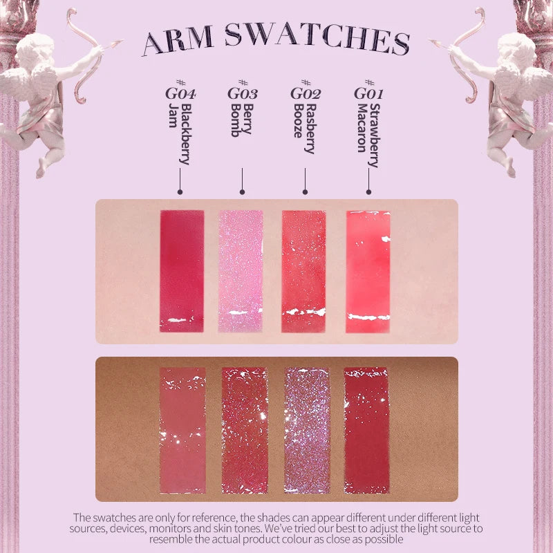 Flower Knows Strawberry Rococo Lip Gloss - Glowy, Hydrating, Moisturizing
