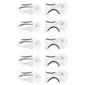 Reusable Eye Makeup Stencil Set for Winged Eyeliner and Eyeshadow - 10 Pieces