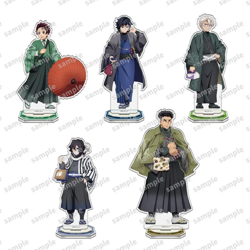 Anime Acrylic Stand Figure Collection - Demon Slayer Kimetsu No Yaiba Desktop Decor