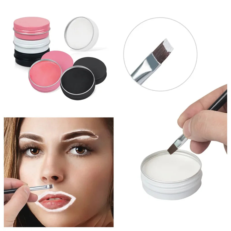 Tattoo Brow Paste Microblading Eyebrow Mapping Tool - Multiple Colors