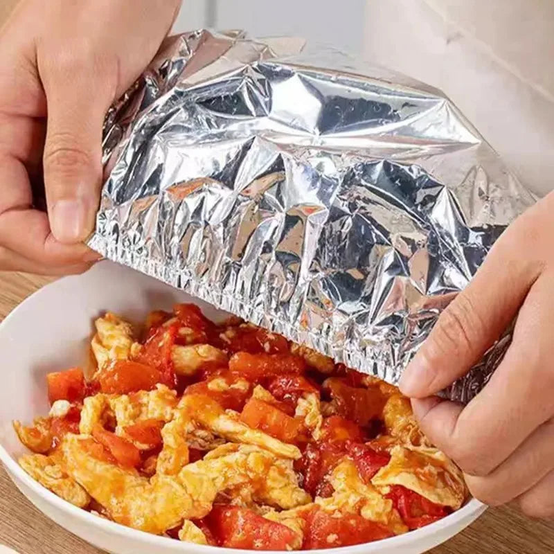 Disposable Food Covers with Elastic Edges - Food Wraps for Bowls & Plates, Pack of 10-200