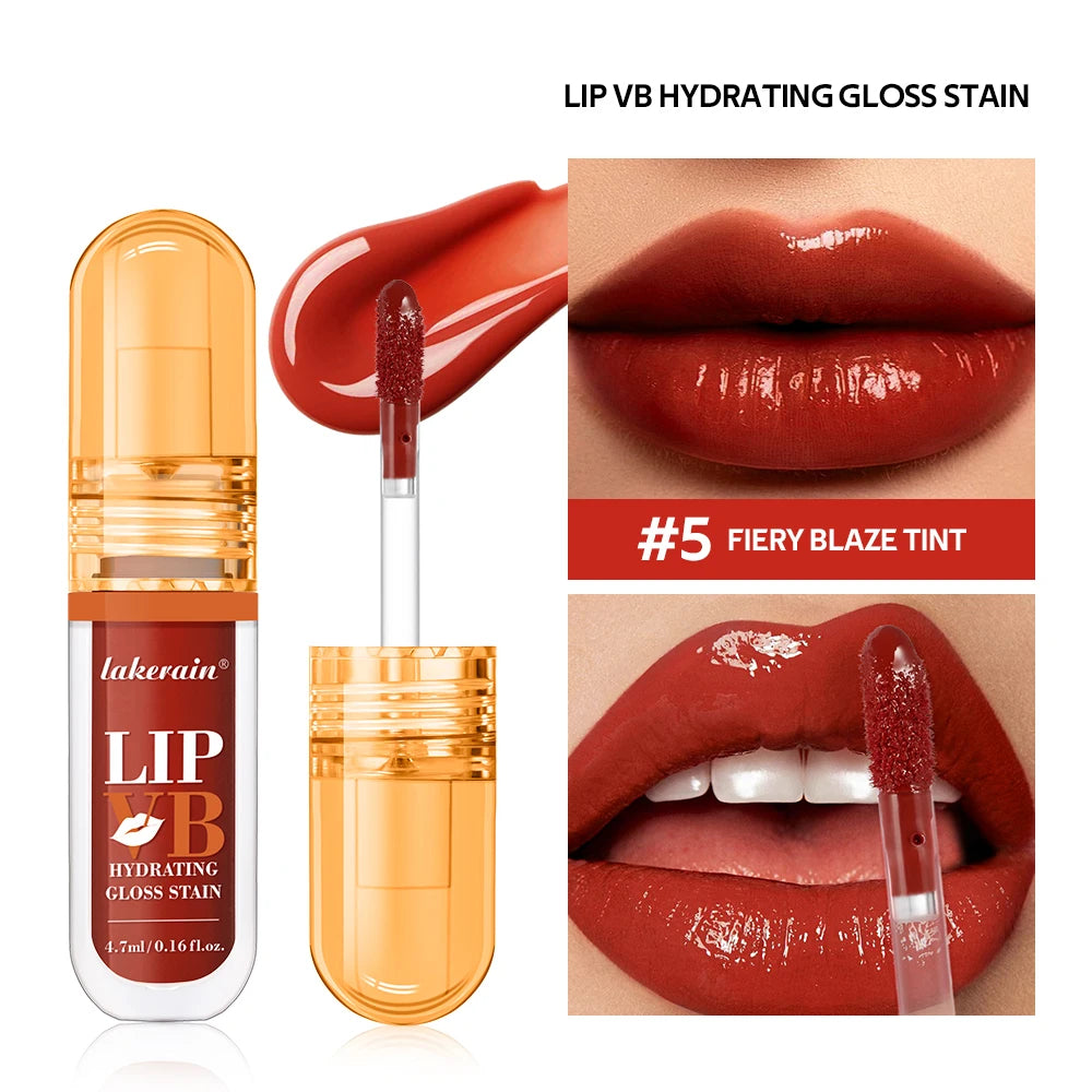 Hydrating Lip Gloss Stain - Long Lasting Shine & Moisture - All Colors