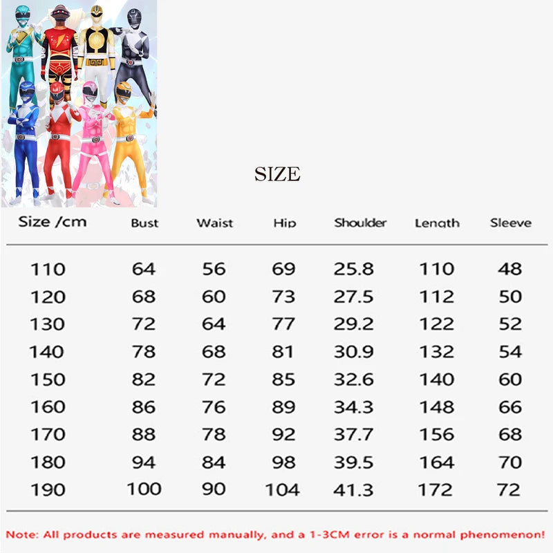 Superhero Cosplay Costume Jumpsuit Mask Set for Halloween & Parties