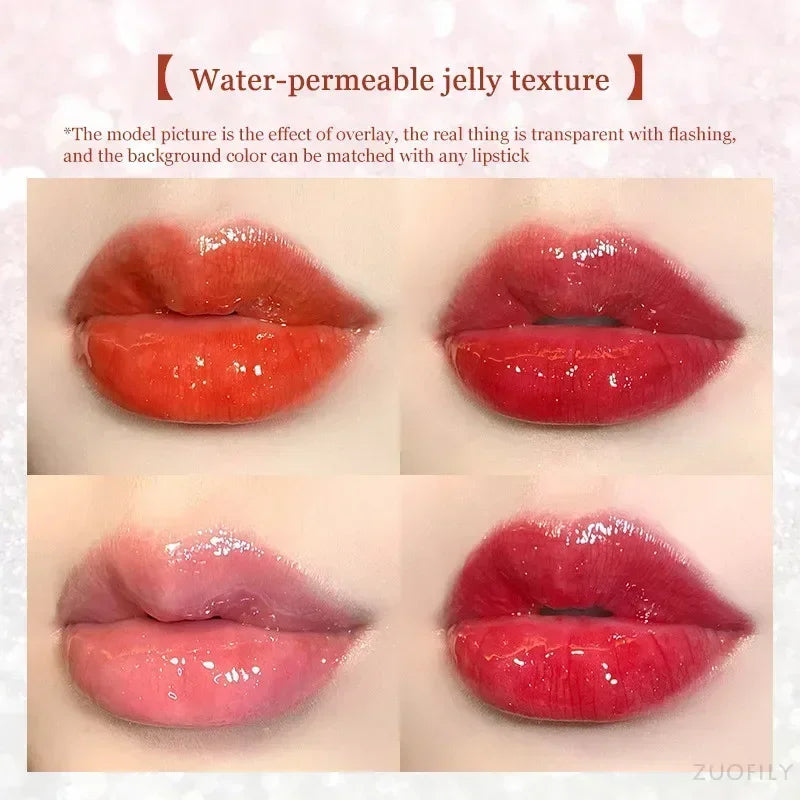 Waterproof Lip Gloss - Moisturizing, Long Lasting, Lip Plumper & Shine