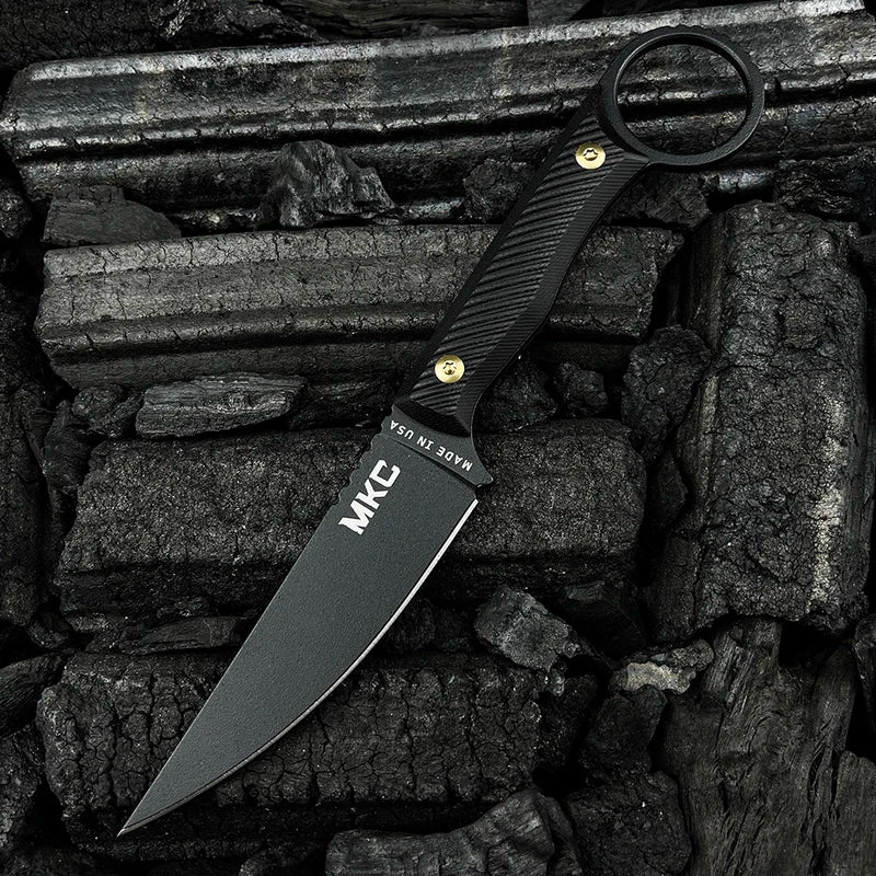Fixed Blade Tactical Knife with Magnacut Steel Blade and G-10 Handle for Hunting & Outdoor Use