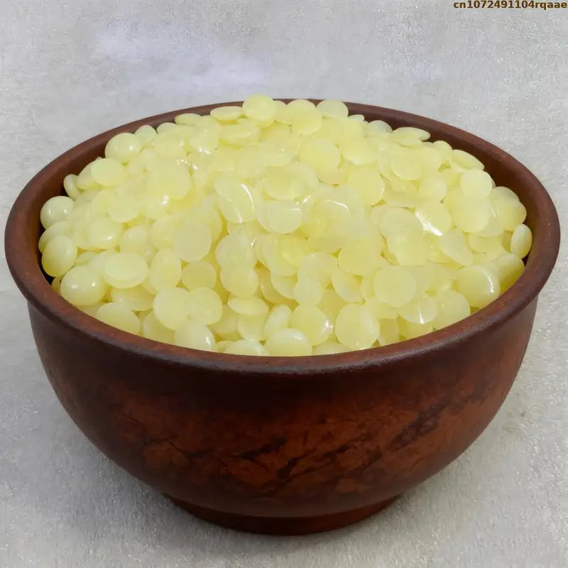 Organic Candelilla Wax Pellets for DIY Lip Balm Candle Soap - Natural Raw Material