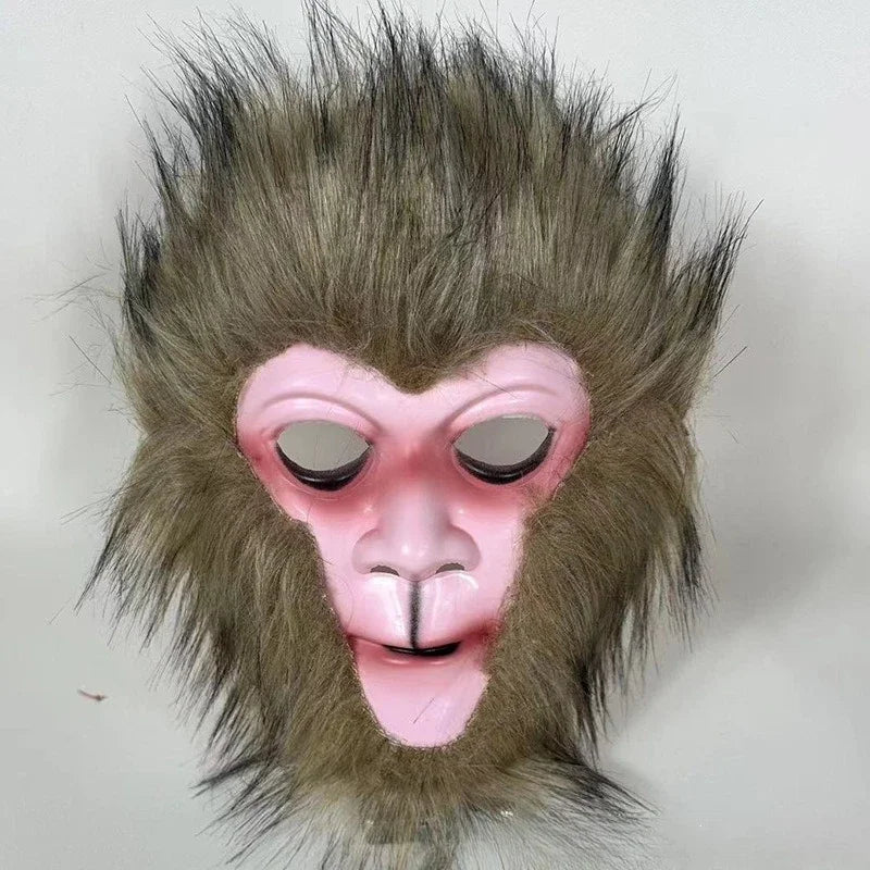 Halloween Skull Mask Unisex Cosplay Costume Prop with Movable Jaw