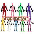 DIY Luminous Multi-Jointed Action Robot & Animal Figures Set - Movable 3D Printed Toys for Kids