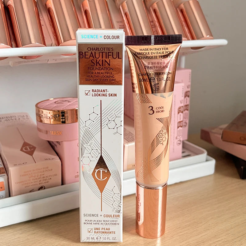 Liquid Foundation Makeup - Light, Thin, Durable Covering Concealer for Flawless Skin