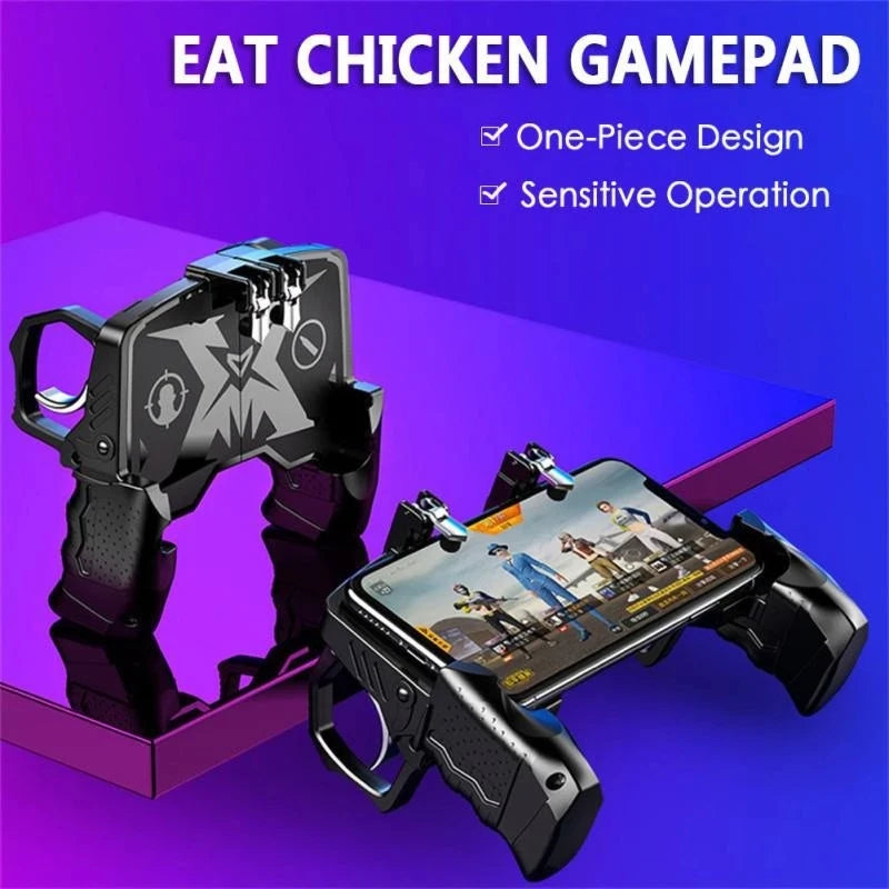 Mobile Gaming Controller for PUBG & Call of Duty - Phone Joystick Gamepad for Android & iPhone