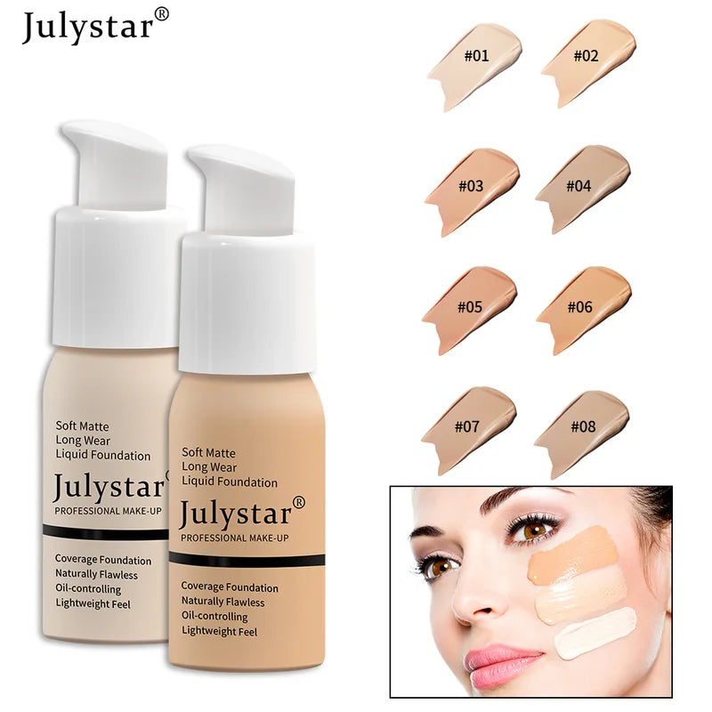 Oil-Control Matte BB Cream with Waterproof Long Lasting Full Coverage Face Foundation