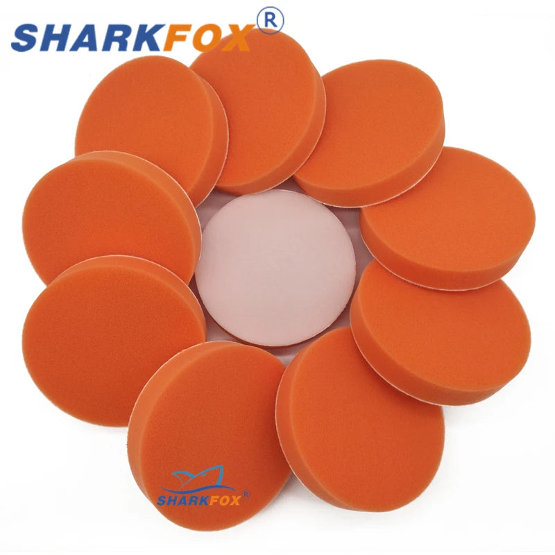 Car Buffing Polishing Pads Kit 5/6 Inch Foam Sponge Waxing Pads for Auto Care