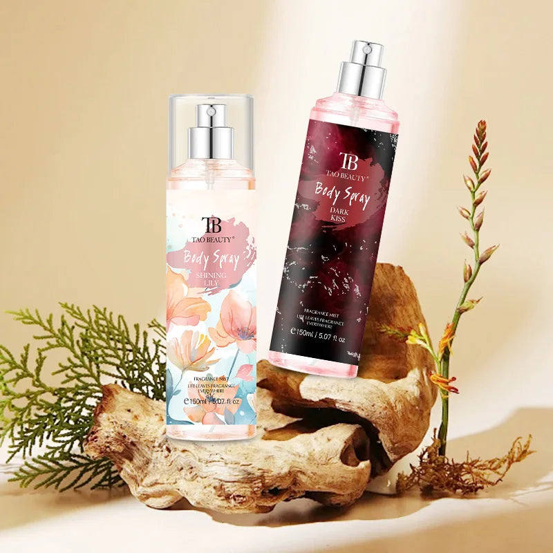Long-Lasting Floral Fruity Body Spray Alcohol-Free - Multiple Colors