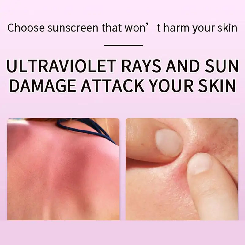 60ml Multi-Effect Sun Protection & Moisturizing Sunscreen Cream SPF Moisturizer