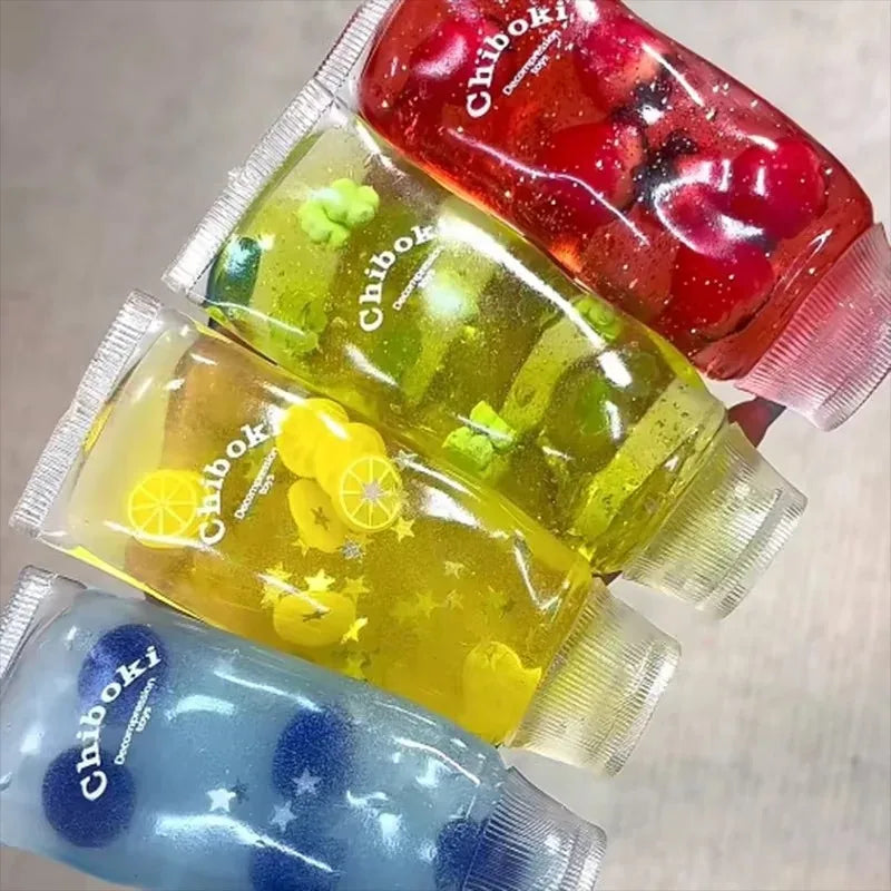 Fruit Filled Maltose Stress Relief Toy - Soft Slow Rising Squeeze Squishy Sensory Fidget
