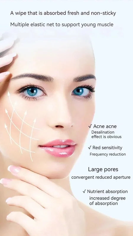 Blue Copper Peptide Skin Relief Freeze-Dried Powder Set for Wrinkles Pores Acne