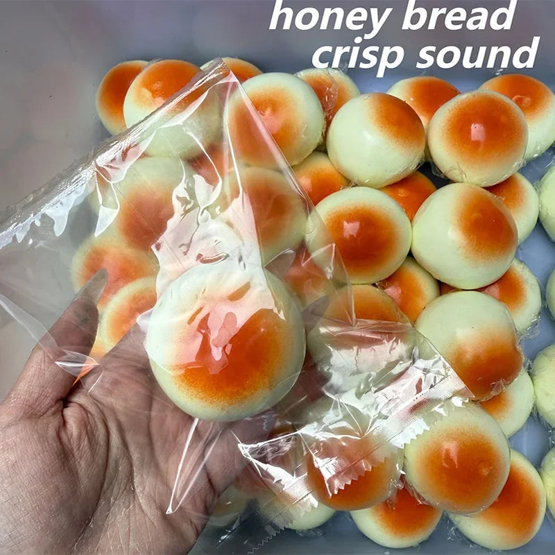 Stress Relief Squishy Ball - Realistic Mini Bakery Bread for Sensory Play