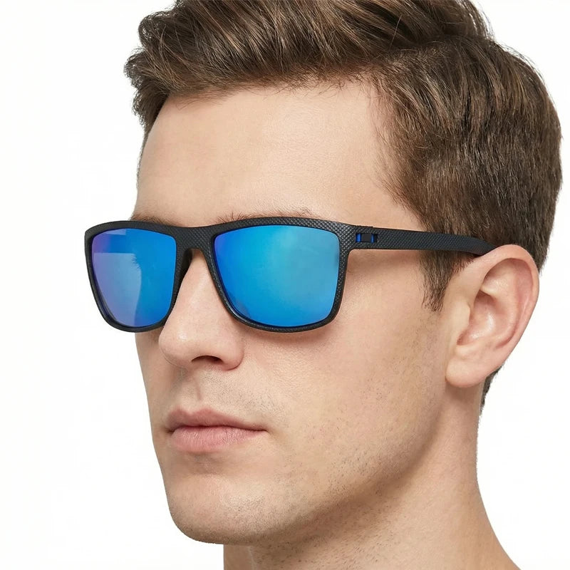 Square Polarized Sunglasses Men Women Sports Outdoor Driving Cycling Shades