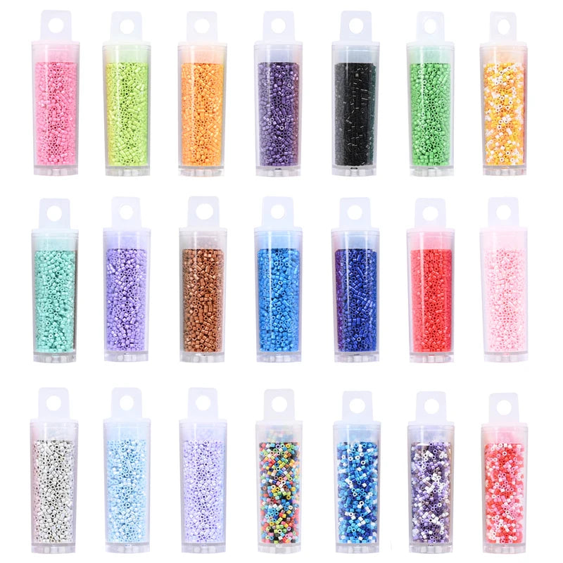 Mini Glass Beads for Jewelry Making 2000Pcs DIY Necklace & Bracelet Accessories