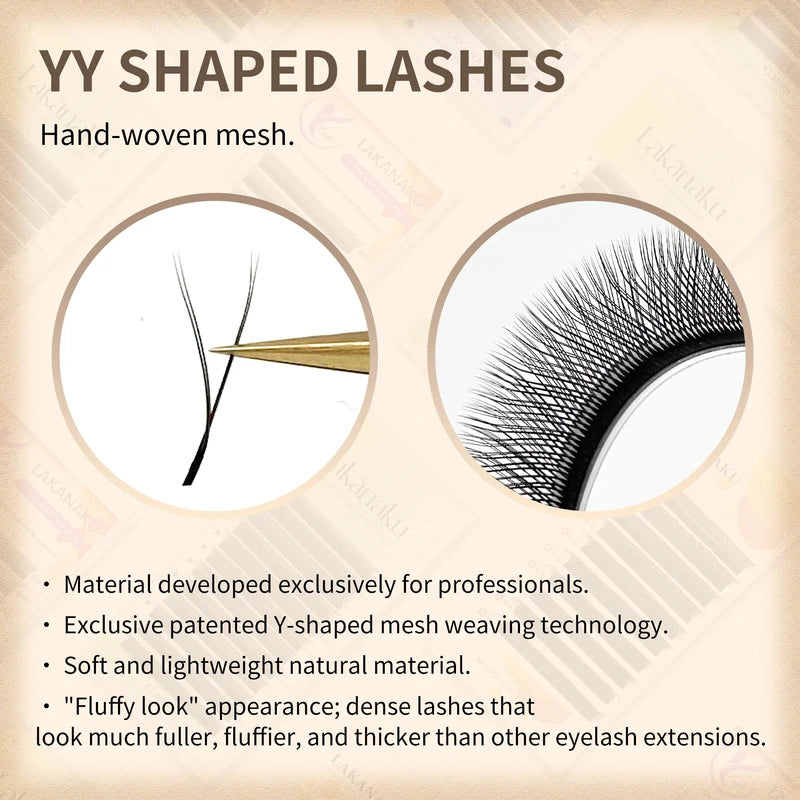 Eyelash Extension Fans - Premade 3D/4D/5D/6D/7D Voluminous False Lashes