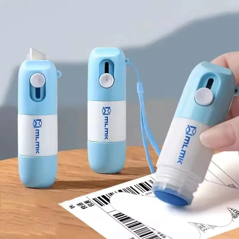 Cat Paw Thermal Paper Correction Fluid with Knife Parcel Box Opener Privacy Protector
