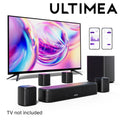 7.1 Channel TV Sound Bar System with Wireless Surround Speakers & App Control
