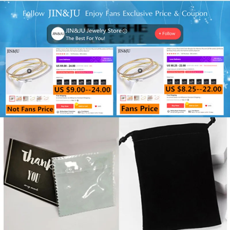 Luxury Silver, Gold & Rose Gold Bangles for Women - Multiple Colors