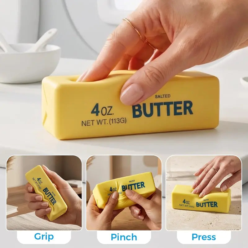 Soft Slow Rebound Butter Stick Stress Relief Gadget - Anti-Anxiety Desk Toy