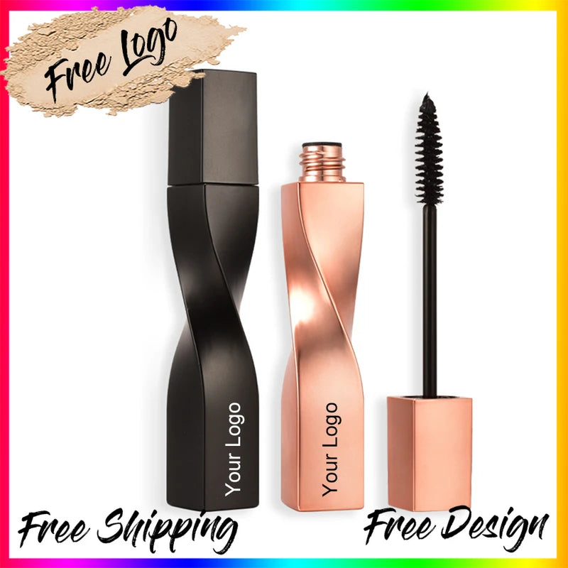 Voluminous Curling Mascara - Smudge Proof Spiral Tube, Vegan Makeup