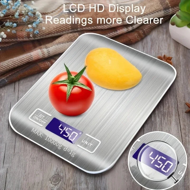 High-Precision Digital Kitchen Scale 10kg/1g for Baking & Food Prep