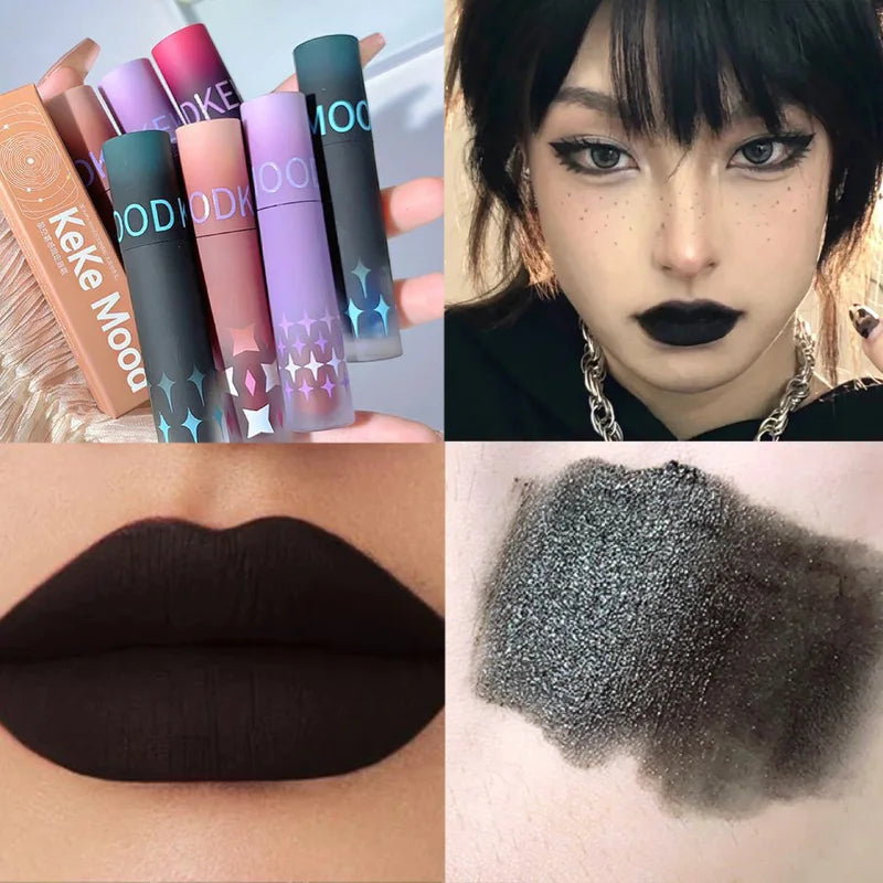 Waterproof Matte Lipstick Set - Long Lasting Lip Gloss & Lip Tint
