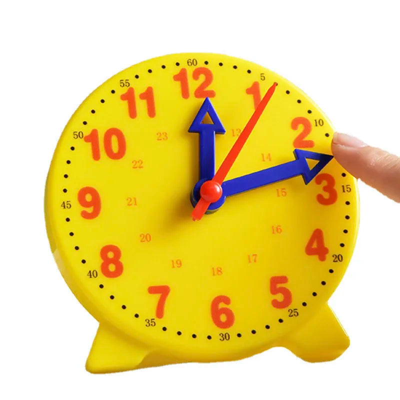 Children Montessori Educational Clock Toy - Time Recognition & Learning Aid